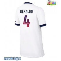 Paris Saint-Germain Lucas Beraldo #4 Bortedrakt Dame 2026-27 Kortermet